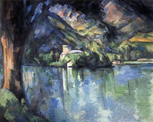 Paul Cezanne Le Lac d'Annecy Norge oil painting art